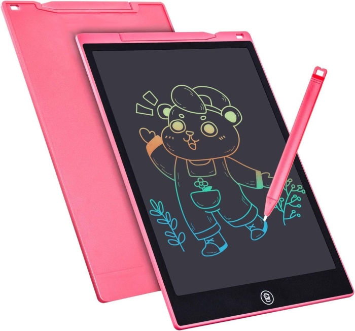 TABLETTE D'ECRITURE ET DE DESSIN 12" LCD -PINK