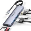 CONVERTISSEUR TYPE C + USB 3.0 TO 7EN1
