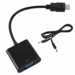 Adaptateur HDMI vers VGA avec Audio