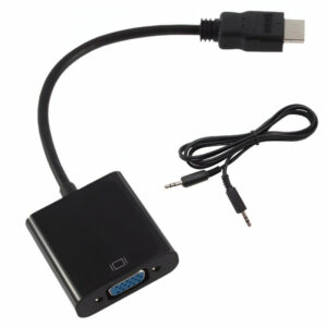 Adaptateur HDMI vers VGA avec Audio