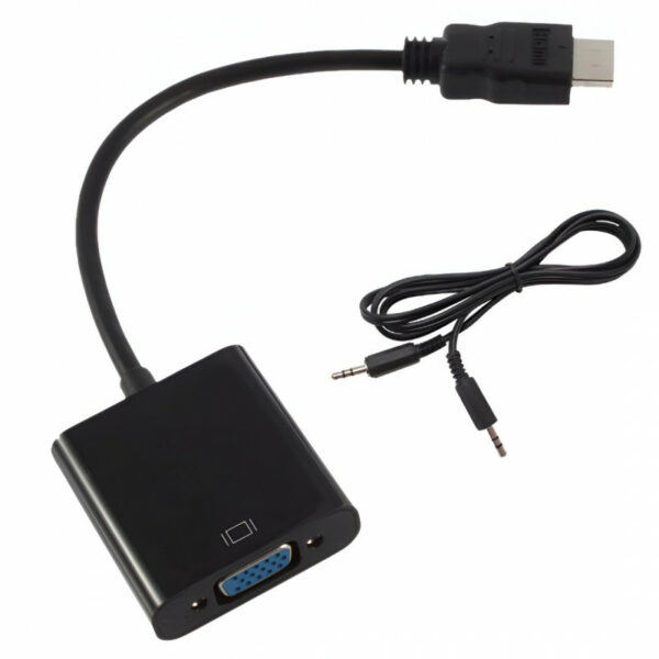 Adaptateur HDMI vers VGA avec Audio