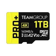 Carte mémoire TEAMGROUP A2 Pro Plus Card 1T Micro SDXC UHS-I U3 A2
