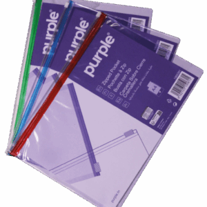 Pochettes à Zip A6 PURPLE