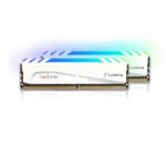 Barrette mémoire Mushkin Redline Lumina White DDR4 UDIMM RGB 16 Go (2x 8 Go) 3600 MHz