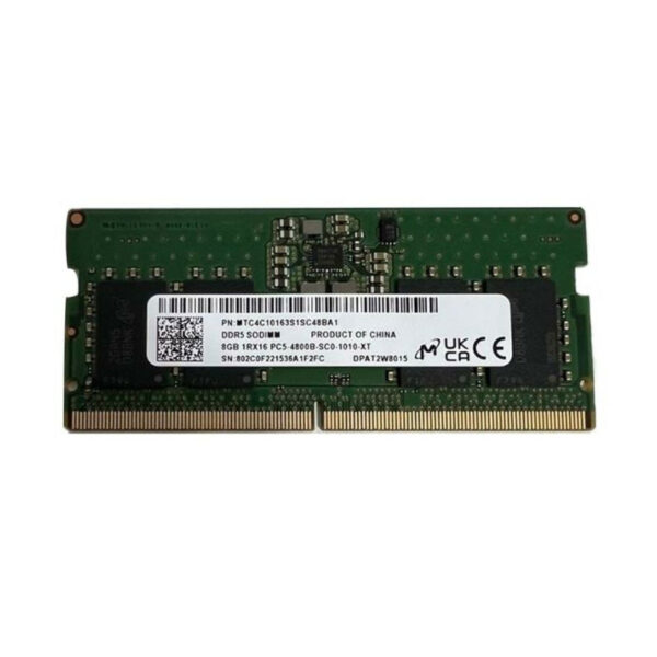 BARRETTE MEMOIRE MICRON SODIMM 8G 4800MHZ
