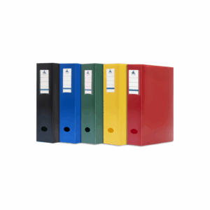 Boite de Classement en PP Opaque Dos 60mm ESSENTIAL / Rouge