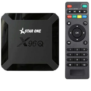 BOX TV ANDROID STAR ONE X96Q 4K 2 GO / 16 GO / NOIR