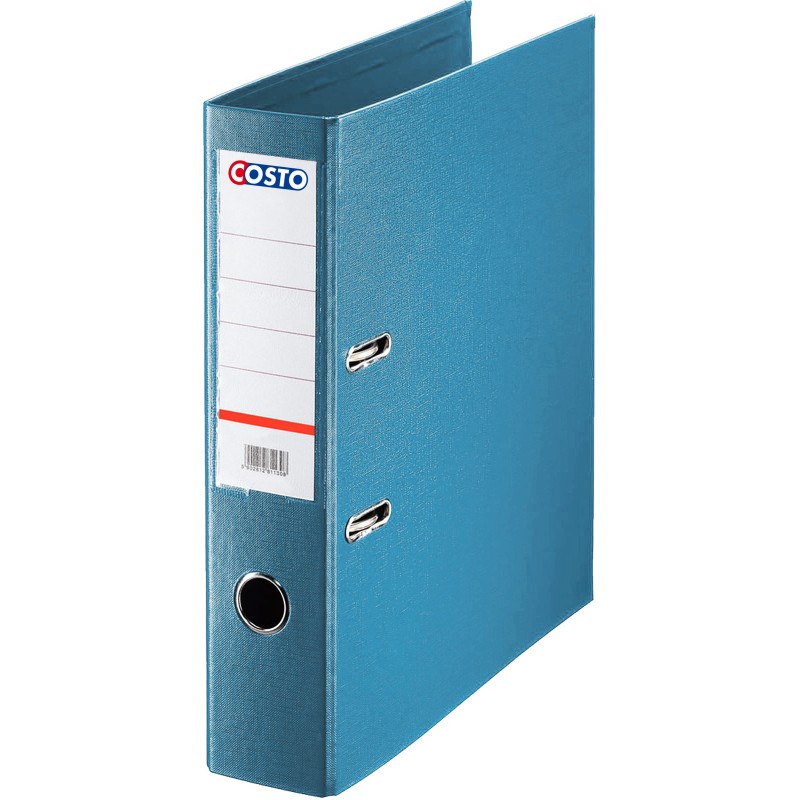 Classeur à levier COSTO Pro Dos 75 mm A4 / Bleu clair