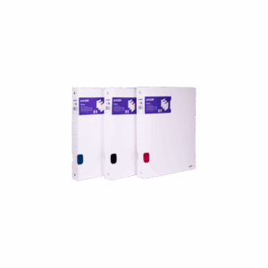 Classeur PVC SEMI RIGIDE SINUS A4 / BLANC