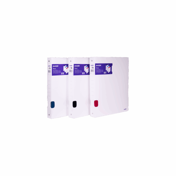 Classeur PVC SEMI RIGIDE SINUS A4 / BLANC
