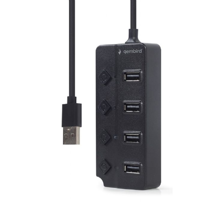 Hub USB 2.0 GEMBIRD 4 ports