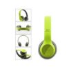 Casque-Micro Bluetooth P47 / Vert & Gris