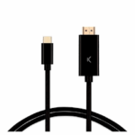 Câble adaptateur KSIX USB-C Vers HDMI 2M / Noir