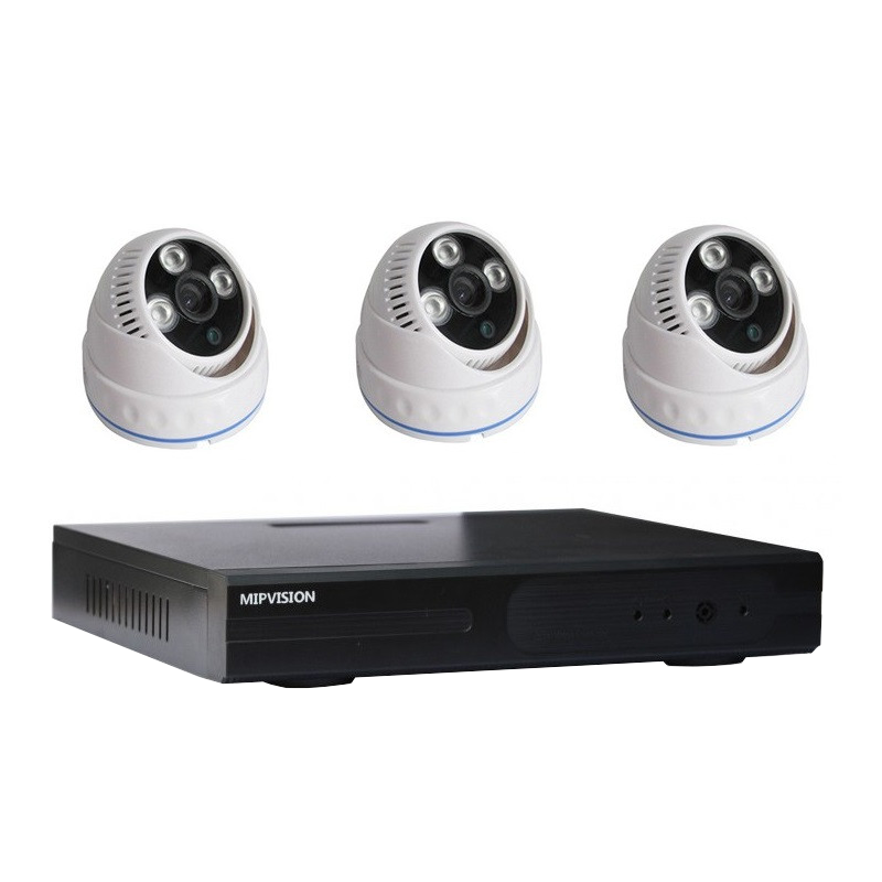 Kit DVR AHD + 3 Caméra MIPVISION Internes 2MP