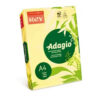 PAPIER COULEUR ADAGIO A4 / 80GR / JAUNE PASTEL
