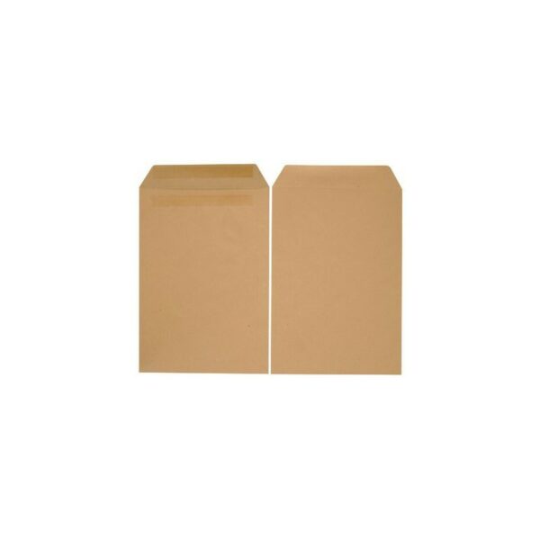 PAQUET DE 500 ENVELOPPES KRAFT 162X229 MM