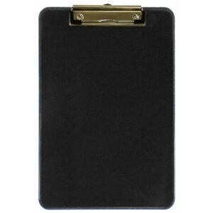 Porte Bloc à Pince Simple A4 / Noir