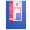 Porte Bloc Double A4 Deli / Bleu