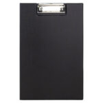 PORTE BLOC DOUBLE DELI / A4 / NOIR