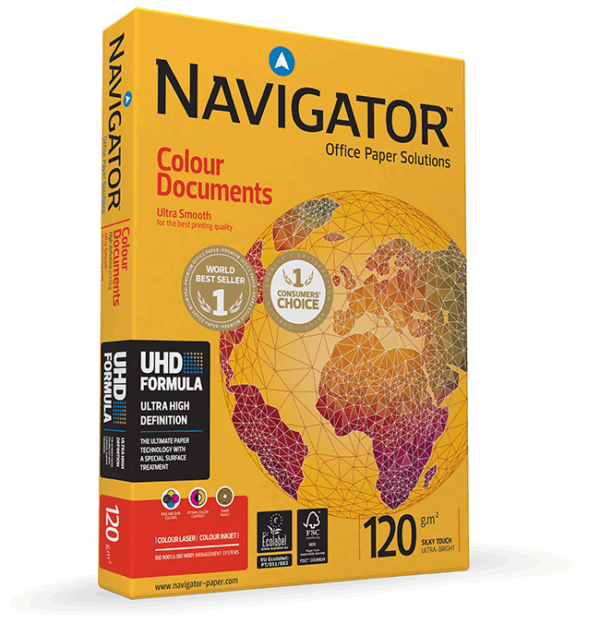 Rame papier Navigator A3 120g/m² / 500 Feuilles
