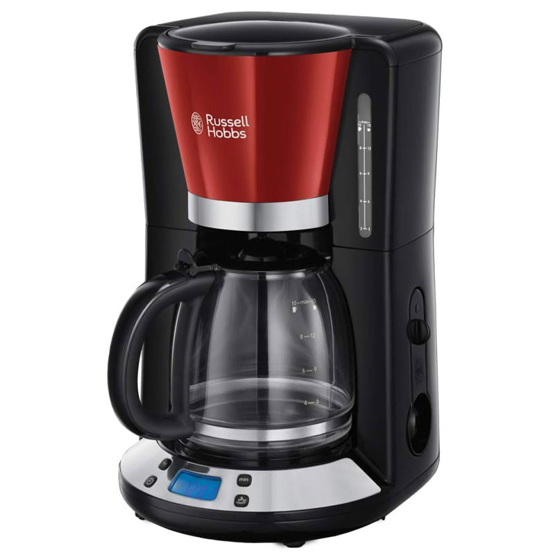 Cafetière Colours plus RUSSEL HOBBS 1.25 Litre / RED / 24031-56