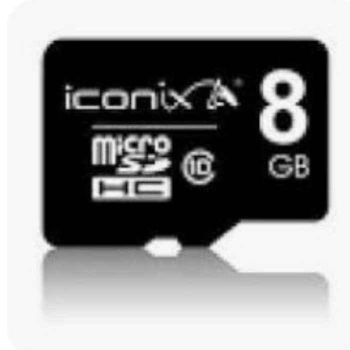 Carte mémoire Iconix Micro SD 8 Go Class10