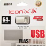 CLÉ USB ICONIX SE-9 USB 3.0/2.0 64 GB